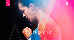 Desktop Screenshot of anaivanovic.com